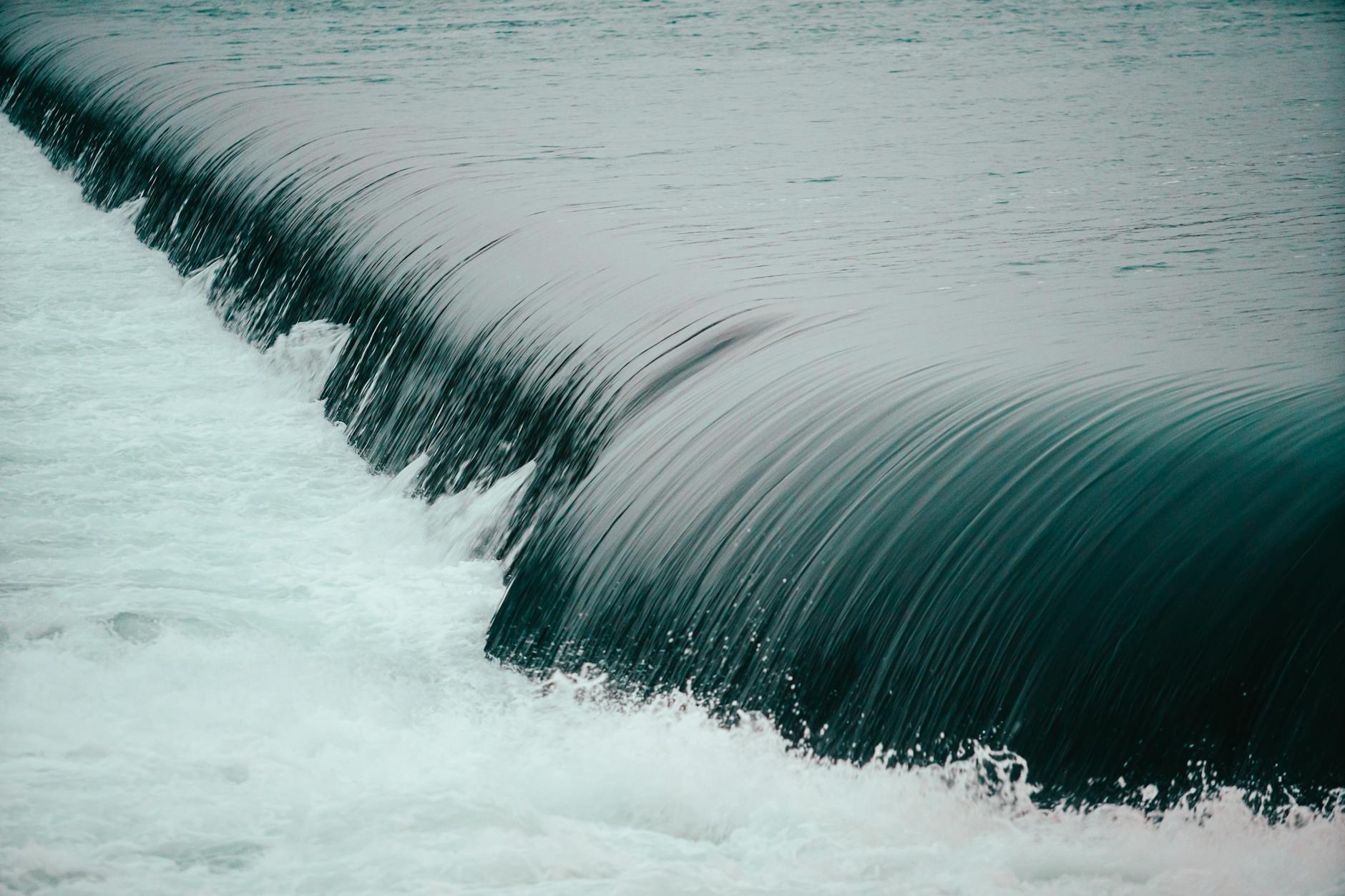 flowing water
